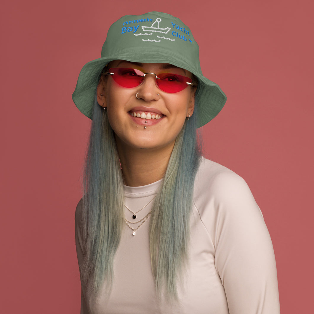 Chesapeake Bay Yacht Club™ Nautical Organic Bucket Hat